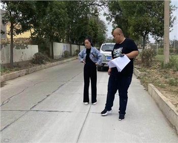 前往康店至趙溝進(jìn)行原始數(shù)據(jù)的采集、測(cè)量工作